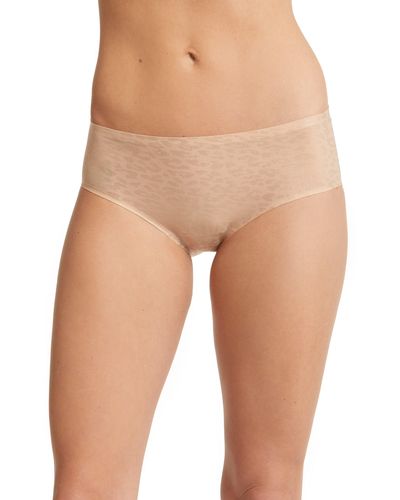 Chantelle Soft Stretch Seamless Hipster Panties - Natural