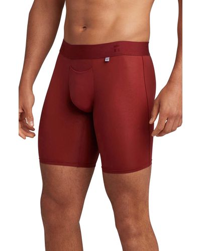 Tommy John Air 8-inch Boxer Briefs - Red