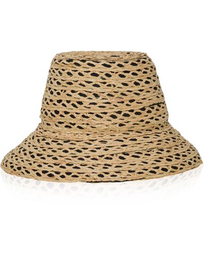 Gigi Burris Millinery Ida Packable Bucket Hat - Natural
