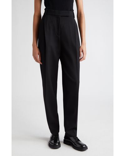 Partow Bacall Cotton Twill Pants - Black