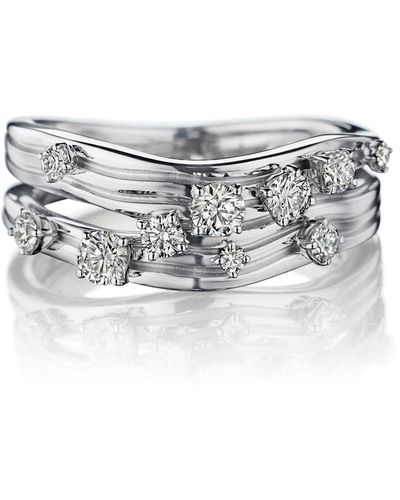 Hueb Bahia Diamond Ring - Metallic
