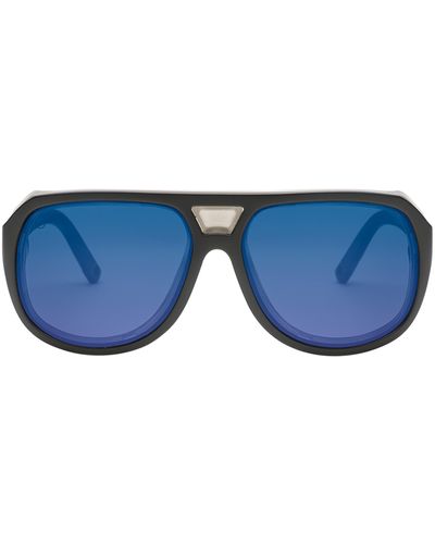 Electric Stacker 50mm Small Tinted Polarized Sunglasses - Blue