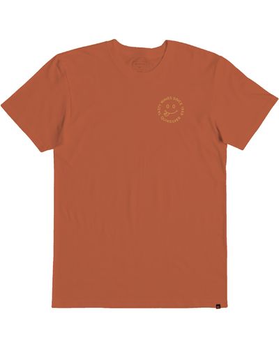 Quiksilver Tasty Waves Graphic T-shirt - Brown
