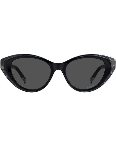 Missoni 53mm Oval Cat Eye Sunglasses - Black