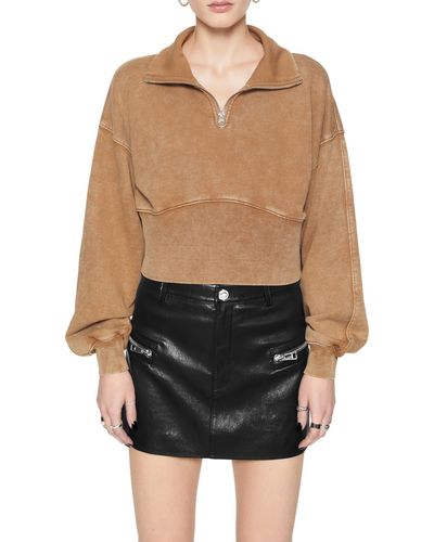 Rebecca Minkoff Winnie Crop Pullover - Black