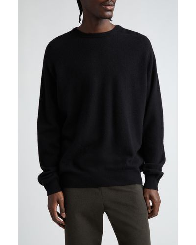 Frenckenberger Cashmere Crewneck Sweater - Black