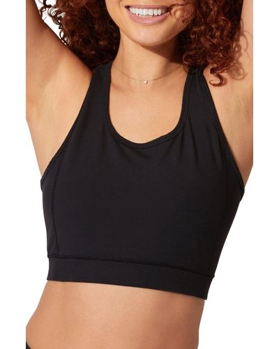 Threads For Thought Lunette Sports Bra - Black