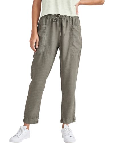 Splendid Gia Drawstring Pants - Gray