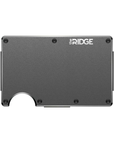 THE RIDGE Metal Aluminum Rfid Cash Strap - Gray