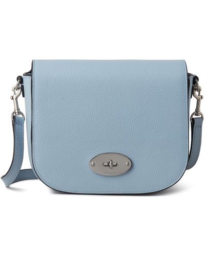 Mulberry Small Darley Leather Crossbody Bag - Blue