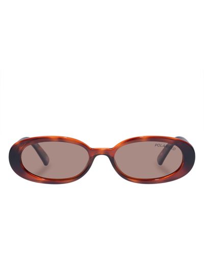 Le Specs Outta Love 51mm Oval Sunglasses - Multicolor