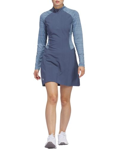 adidas Originals Ultimate365 Long Sleeve Dress - Blue