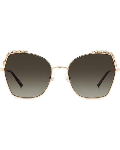 Carolina Herrera 59mm Square Sunglasses - Multicolor