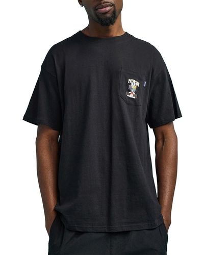Paterson Monte Carlo Pocket Graphic T-shirt - Black