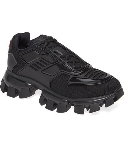 Prada Cloudbust Thunder High-tech Sneakers - Black