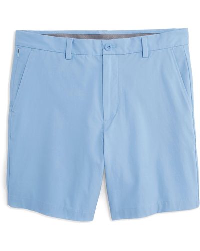 Vineyard Vines On-the-go Water Repellent Shorts - Blue