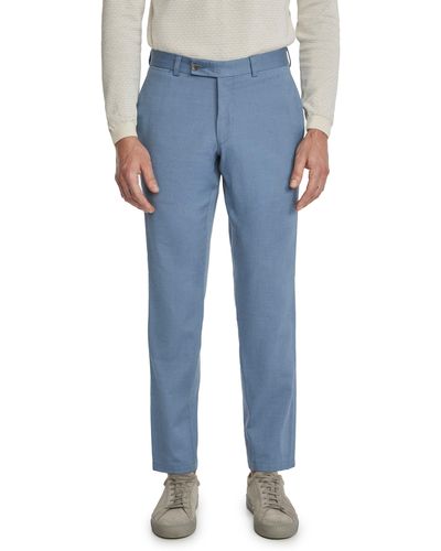 Jack Victor Palmer Modern Fit Pants - Blue