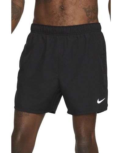 Nike Dri-fit Challenger 5-inch Brief Lined Shorts - Black