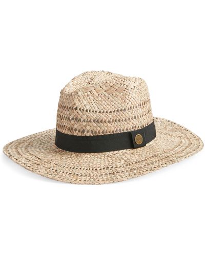 Rip Curl Salty Straw Panama Hat - Natural