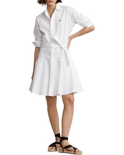 Polo Ralph Lauren Mini Dress - White