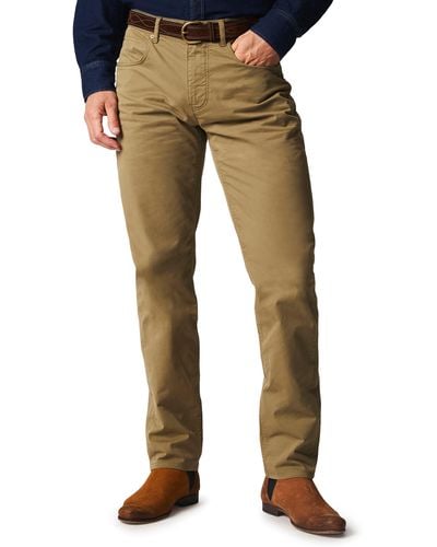 Billy Reid Stretch Cotton Five Pocket Pants - Multicolor