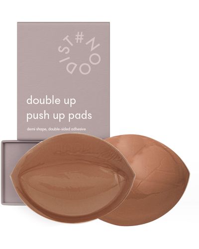 NOOD Double Up Push-up Pads - Brown