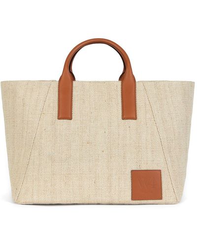 WE-AR4 The Riviera Tote - Natural