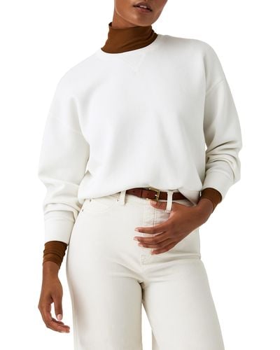 Spanx Spanx Airessentials Crewneck Sweatshirt - White