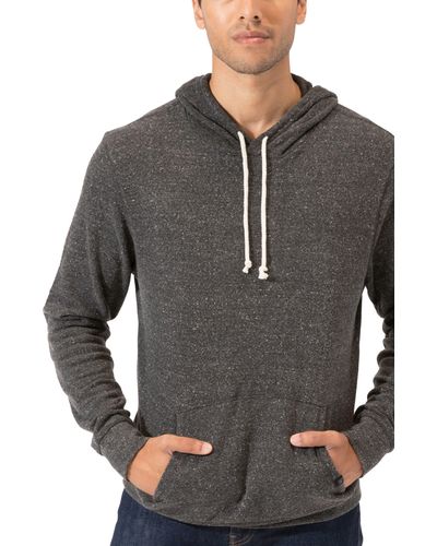 Threads For Thought Fleece Pullover Hoodie - Gray