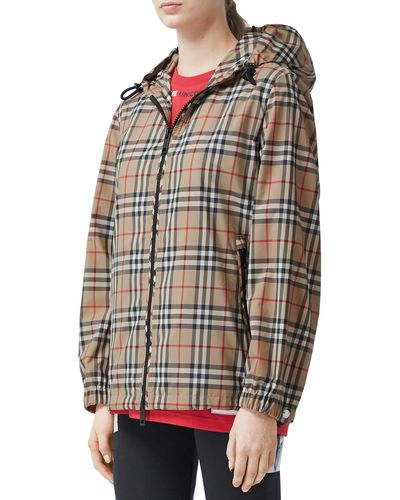 Burberry Vintage Checked Hood Jacket - Multicolor