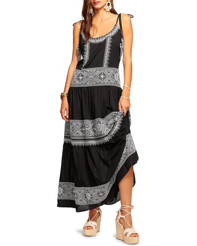 Ramy Brook Lexie Embroidered Cotton Cover-up Dress - Black