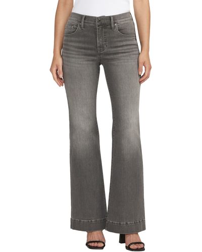 Jag Jeans Kait Flare Jeans - Gray