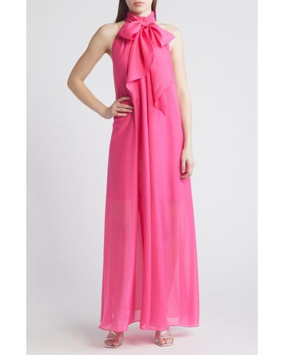 Ted Baker Arikka Sleeveless Organza Maxi Dress - Pink