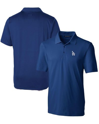 Cutter & Buck Los Angeles Dodgers Forge Stretch Polo At Nordstrom - Blue