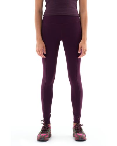 P.E Nation Amplify Zip Cuff leggings - Purple