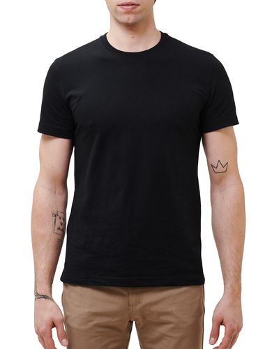 Western Rise Cotton Blend Jersey T-shirt - Black