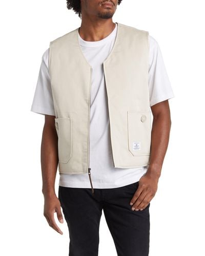 Alpha Industries Deck Zip Vest - White