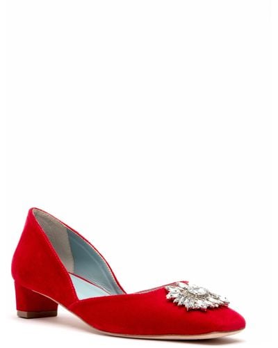 Frances Valentine Mccall D'orsay Pump - Red
