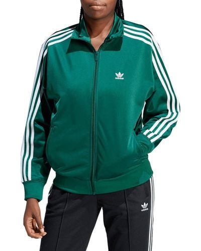 adidas Firebird Recycled Polyester Track Jacket - Green