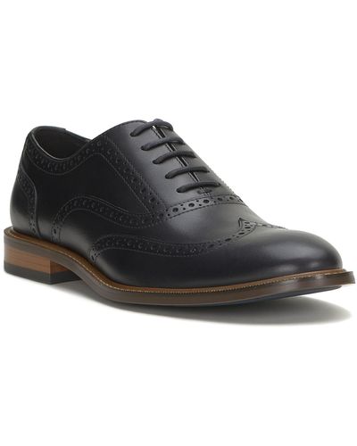 Vince Camuto Lazzarp Leather Oxford Shoe - Black
