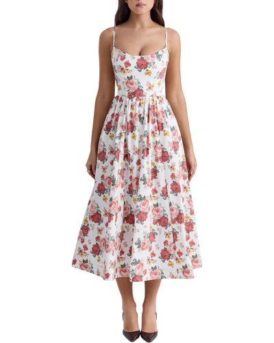 House Of Cb Lolita Floral Sundress - Red