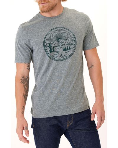 Threads For Thought Happy Place Graphic T-shirt - Gray