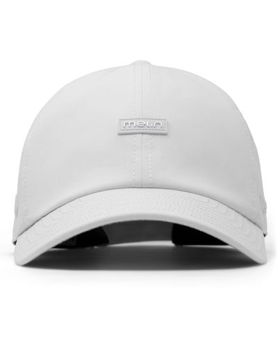 Melin Legend Hydro Performance Dad Hat - White