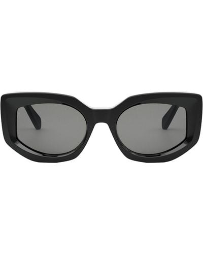 Celine Butterfly 54mm Sunglasses - Black