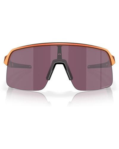 Oakley Sutro Lite 139mm Prizm Semirimless Wrap Shield Sunglasses - Purple