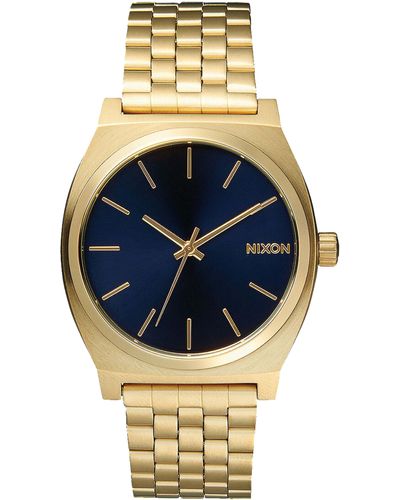 Nixon The Time Teller Bracelet Watch - Blue