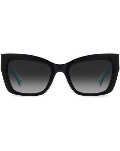 Kate Spade 53mm Valeria/s Cat Eye Sunglasses - Black