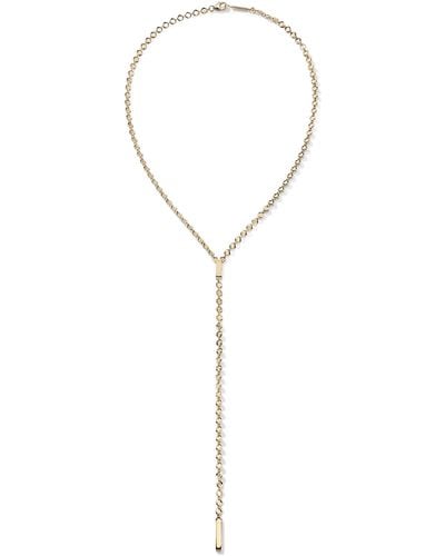 Lana Jewelry Miami Lariat Necklace - Yellow