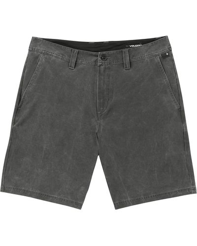 Volcom Stone Fade Hybrid Shorts - Gray