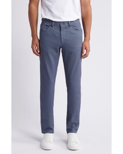 Brax Chuck Modern Fit Five-pocket Pants - Blue